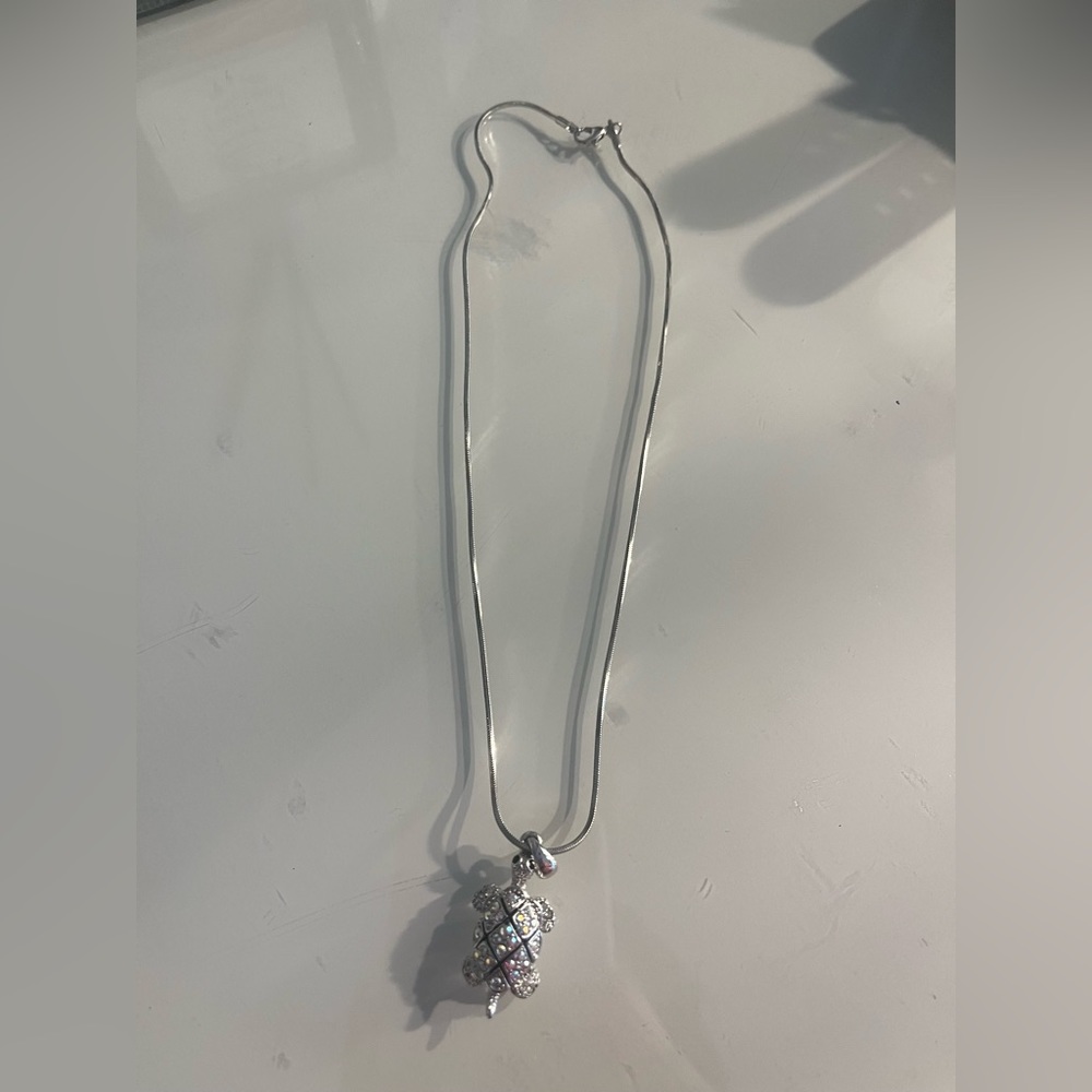 Cute Turtle Necklace! ✨🤍